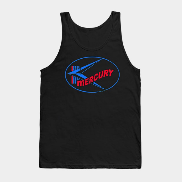 Mercury Outboard Tank Top by retrorockit